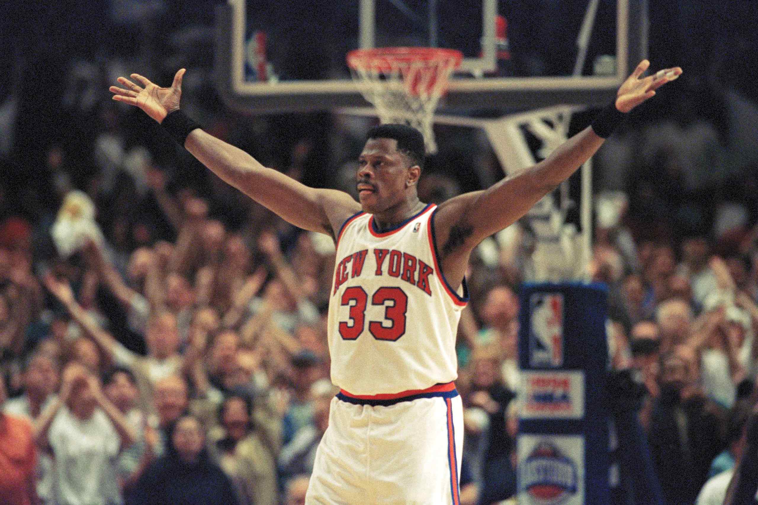 New York Knicks legend Patrick Ewing.